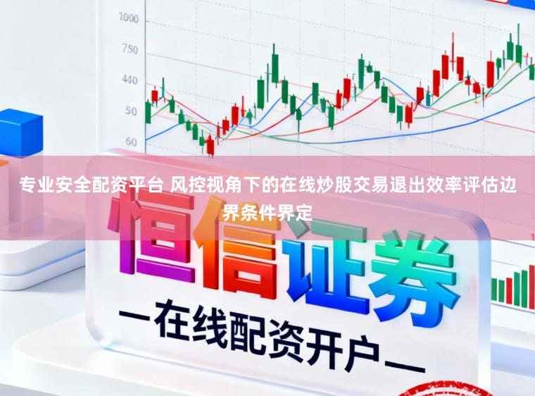 专业安全配资平台 风控视角下的在线炒股交易退出效率评估边界条件界定