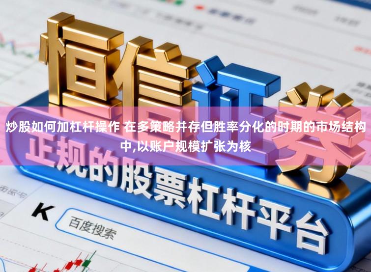 炒股如何加杠杆操作 在多策略并存但胜率分化的时期的市场结构中,以账户规模扩张为核