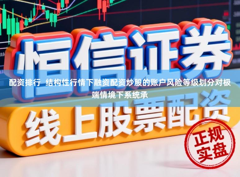 配资排行  结构性行情下融资配资炒股的账户风险等级划分对极端情境下系统承